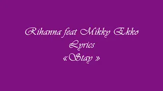 Rihanna feat Mikky Ekko -stay cover lyrics translated to french by Alberto Ladman