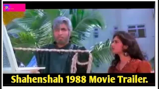 Shahenshah 1988 Movie Trailer (Amitabh Bachchan, Minakshi, Amrish Puri)