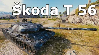 World of Tanks Škoda T 56 - 10 Kills 8,1K Damage