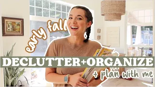 MEGA MOTIVATION! Early-Fall Extreme Declutter + Plan W/ Me! | Minimalist Mom Back To School Routine!