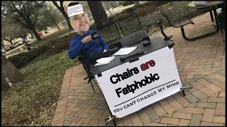 chairs are fatphobic, change my mind.