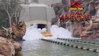 Jurassic Park River Adventure- Islands of Adventure Universal Florida 4K-POV