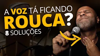 Voz Rouca e cansada na hora de Cantar (Como Limpar a Voz)