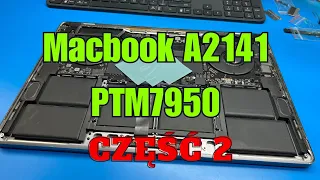 Macbook A2141 - wymiana pasty + czyszczenie - odcinek #2