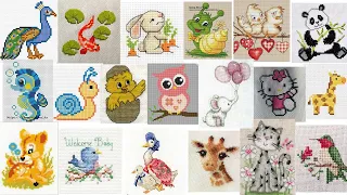 Animal and Bird cross stitch design/আসন ডিজাইন/new designs / hand embroidery/ason design.