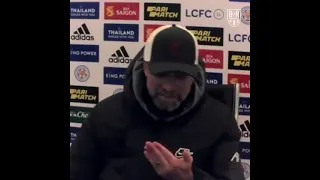 Jurgen klopp crying on press conference (very sad)