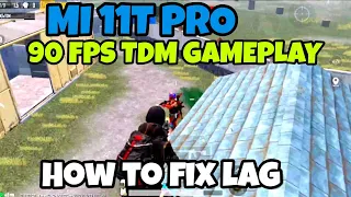 Mi 11t pro 90 FPS Pubg gameplay (15GB RAM 256 GB | 120 Hz Display) How to fix lag in mi 11t pro #tip