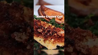 Mouthwatering 🤤 Panko Crusted Cod! | Mediterranean Diet Recipe