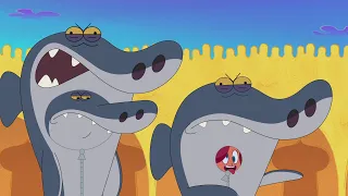 ZIG e SHARKO 🌴 MUITA DIVERSÃO NA ILHA 🧜 Zig e Sharko Brasil | Desenho Animado em português