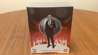 Phantasm Collection Standard Edition Boxset Arrow Video Blu-Ray Unboxing