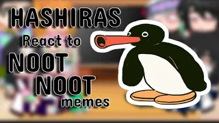 ║ Hashiras react to Noot Noot memes ║Demon slayer / Kimetsu no Yaiba║