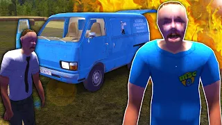 OB & I Crashed Our Car During Summer Vacation! - My Summer Car Multiplayer Gameplay