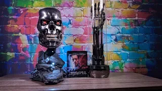 T-800 Endoskeleton Life-Size Bust by PureArts Unboxing! Terminator 2 :Judgement Day