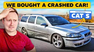 I BOUGHT A WRECKED TURBO WAGON!