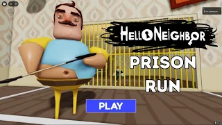 Hello Neighbor Prison Run on Roblox