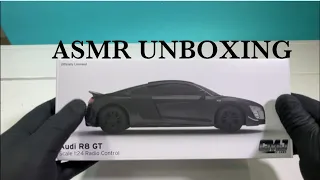 ASMR | MANY TRIGGER sounds w/ UNBOXING RC AUDI R8 GT