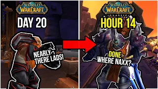 The INSANE Story of Opening Ahn'Qiraj, Then VS NOW | Classic WoW