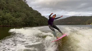 Wakesurf tricks - Lip Slide Relaxica surf