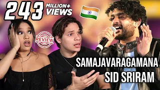 Why this may be the best Indian Movie track we've heard in a while| Sid Siriam |Waleska & Efra react