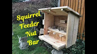 Making A Squirrel Feeder Nut Bar