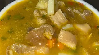 SOPA DE MONDONGO #cocina #tendencias #viral #alimentos #mondongo #sopas