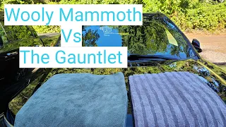 Drying Towels. Wooly Mammoth vs The Gauntlet