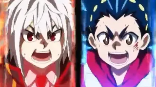 Beyblade Burst Sparking Super King Episode 48 - Shu & Lane Vs Valt & Rantaro