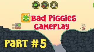 Playing Bad Piggies for the 5th Time... It's Getting INTENSE! (bad piggies rise and swine )