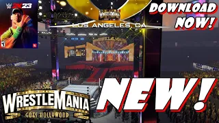 WWE 2K23 - How To Download *NEW* WrestleMania 39 Arena/Stage (NEW WrestleMania 39 Stage In WWE 2K23)
