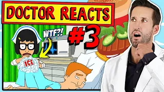 ER Doctor REACTS to Funniest Bob's Burgers Medical Scenes #3