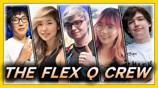 THE FLEX Q CREW (ft. Sneaky, Meteos, Doublelift, Leena, LilyPichu)
