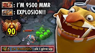 Techies vs Rank Top 90 Immortal -- OMG Toying 9500MMR Pro Player in Fountain | Techies Official