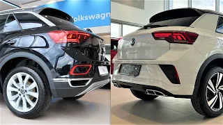 New Volkswagen T-ROC 2023 Black vs White Exterior Comparison by Supergimm