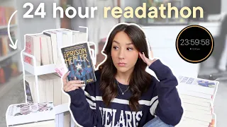 reading for 24 hours *straight* 😧📖 24 hour readathon vlog!