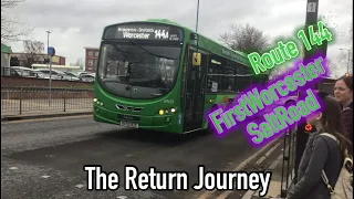 BUS RIDE On My Local Bus Route | 144 RETURN JOURNEY