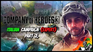 Company of Heroes 3. - Italian Campaign Part 2. (Expert Difficulty, No Commentary)