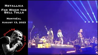 Metallica - "For Whom the Bell Tolls" - Montréal - August 13, 2023