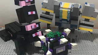I built 3 bosses from Minecraft dungeons out of lego
