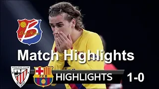 Athletic Bilbao vs Barcelona 1-0 - All Goals & Extended Highlights - 2019