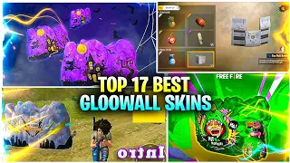 Top 17 Best Gloo Wall Skin of Free Fire Battleground | Free Fire के कुछ ऐसी Gloo wall जो अनोखा है |