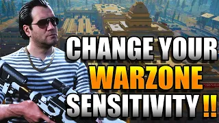 CHANGE Your ADS Sensitivity in WARZONE! Get BETTER at WARZONE! Warzone Tips! (Warzone Training)