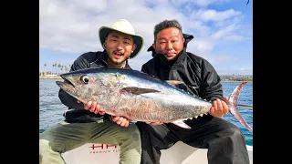 Two Sushi Chefs Catch and Prepare BLUEFIN TUNA