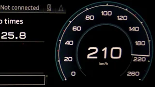 Audi e-tron S Sportback acceleration: 0-60 mph 0-100 km/h 0-100 100-200 kph top max speed GPS drag