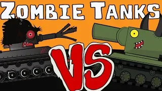 Cartoon about tanks "Zombie Night" Episode 2