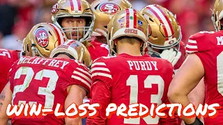 Predicting the Winner of Each Game on the 49ers' Schedule