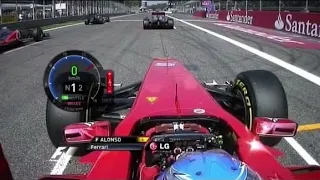 Alonso 4th - 1st Start | Italian Grand Prix 2011