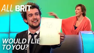 Miranda Hart Can't Believe Jack Whitehall's Cat Painting Ability! | Would I Lie To You? | All Brit