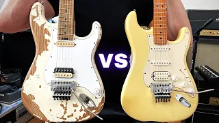 Charvel Henrik Danhage SC1 vs Fender Stratocaster USA Floyd Rose | Mark Bouras