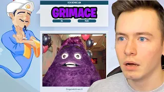 Kann Akinator GRIMACE erraten?😱