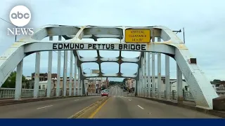 Kamala Harris in Selma to mark 59th commemoration of Bloody Sunday